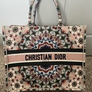 Christian Dior Large Kaleidiorscopic Book Tote